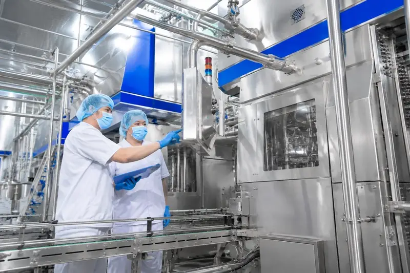 Dây chuyền công nghệ UHT của AIG vận hành theo nguyên lý tiệt trùng UHT gia nhiệt 135°C trong vài giây