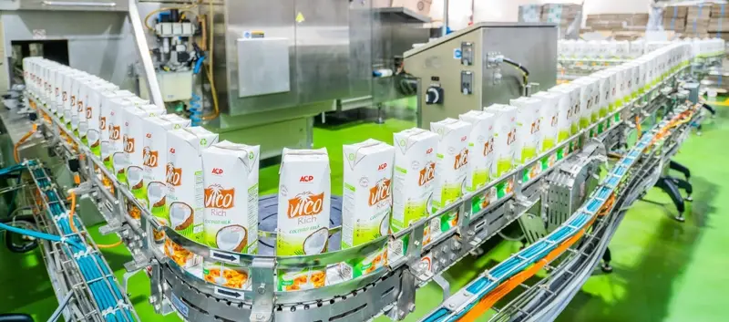 Nước cốt dừa UHT của AIG đáp ứng nhiều ứng dụng trong ngành thực phẩm và đồ uống