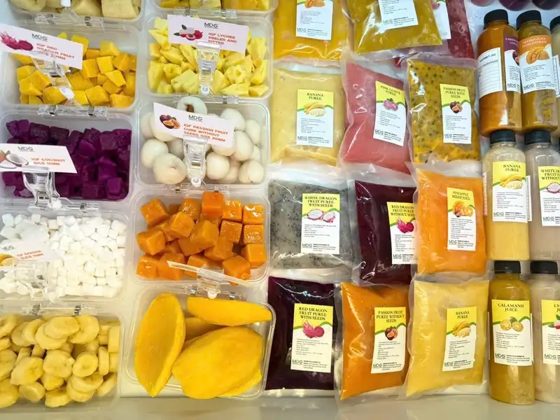 Fruit puree và trái cây đông lạnh mang đến giải pháp nguyên liệu phù hợp cho nhiều ứng dụng trong ngành chế biến thực phẩm