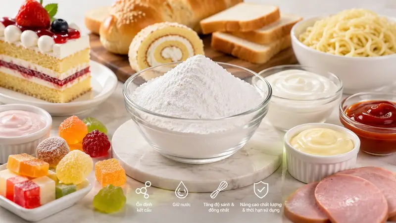 Lựa chọn đúng hệ chất ổn định là yếu tố quyết định tính nhất quán của sản phẩm trên thị trường